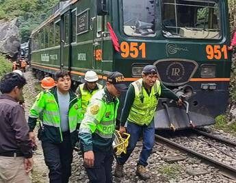 Incidente treni Machu Picchu - (Afp)