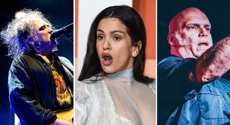 The Cure, Rosalía e Iron Maiden - fotogramma/ipa