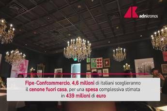 Capodanno, il cenone vale 439 milioni