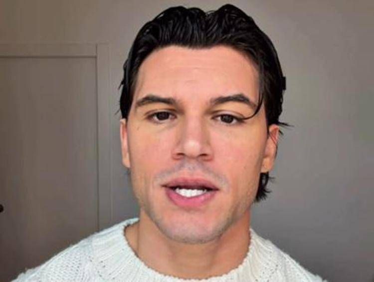 Antonio Medugno nel video pubblicato su Instagram