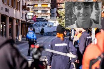 Soccorsi a Crans Montana, nel riquadro il giovane italiano disperso Emanuele Galeppini - Afp /Federgolf