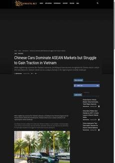 Vietnam: VinFast dominates electric vehicle market as foreign brands struggle to enter