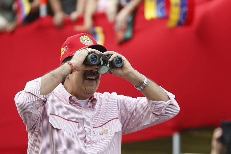 maduro_binocolo_fg_ipa image Nicolas Maduro - Fotogramma /Ipa