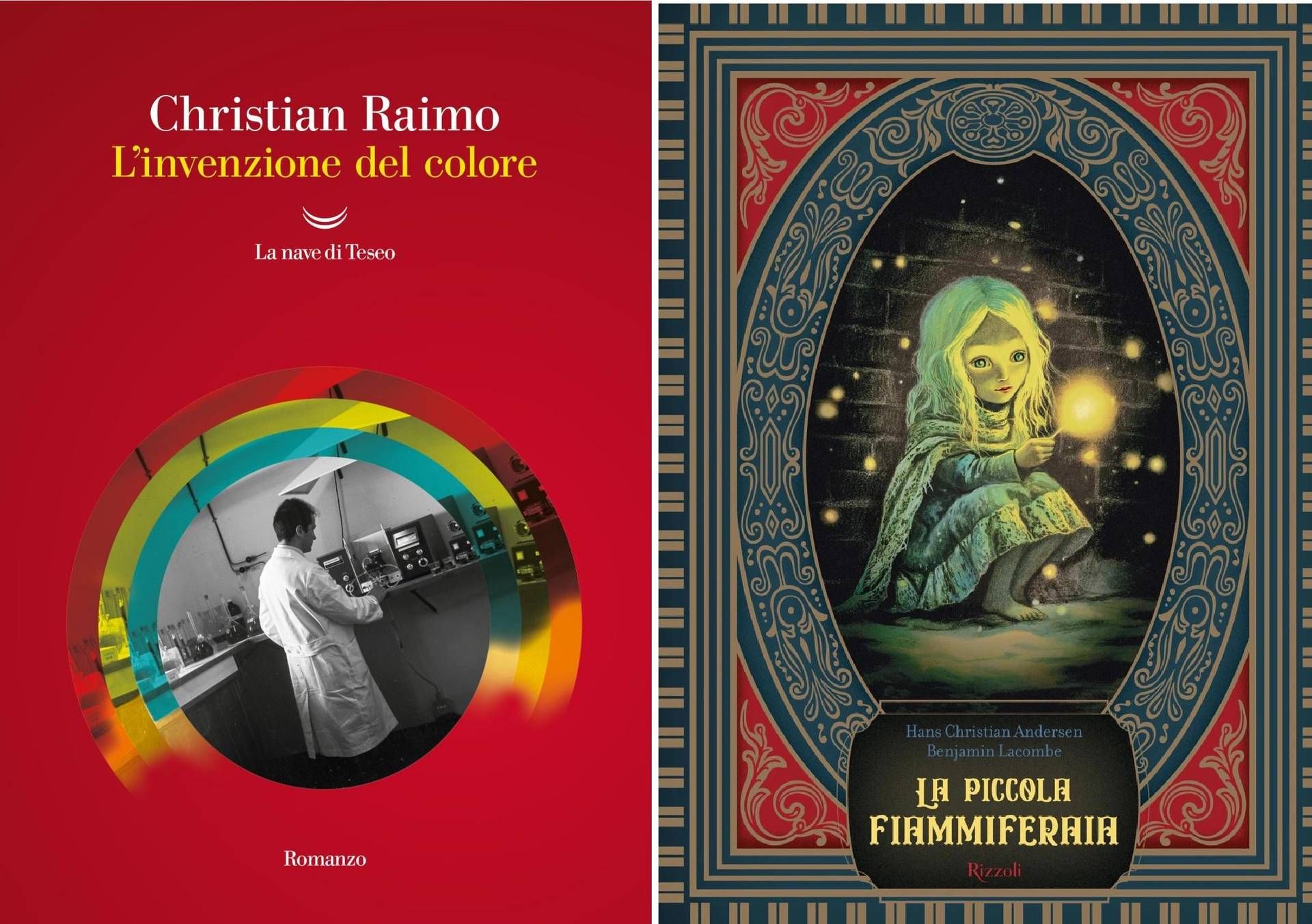Da ‘L’invenzione del colore’ di Raimo a ‘La piccola fiammiferaia’ di Lacombe, le novità in libreria
