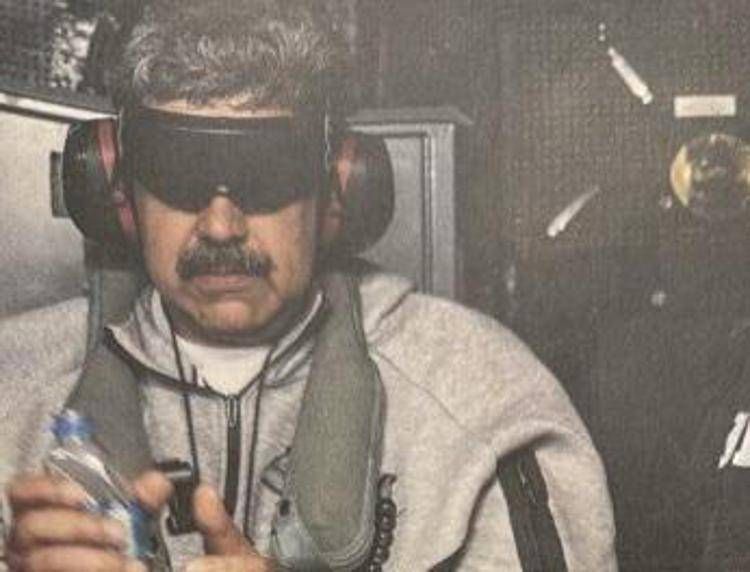 La foto di Maduro pubblicata da Trump