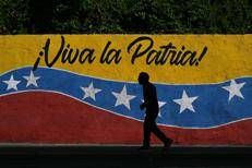 Venezuela, murales a Caracas - Afp