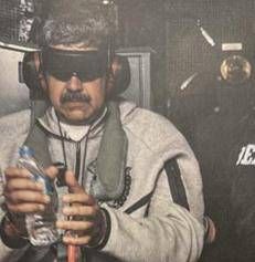 Maduro nella foto pubblicata da Trump