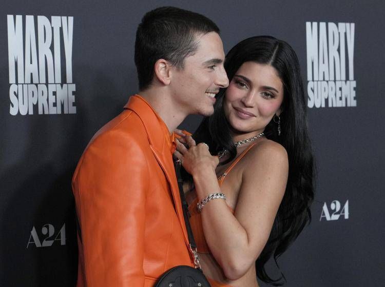 Timothée Chalamet e Kylie Jenner - Ipa/Fotogramma