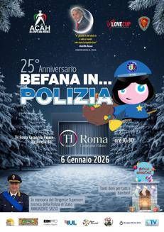 Sold out per il 25esima edizione della 'Befana In... Polizia'
