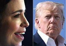 María Corina Machado e Donald Trump