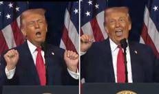 Trump e l'imitazione dell'atleta transgender