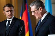Macron e Starmer