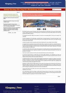 Corea del Nord: Kim Jong Un visita il cantiere del Memorial Museum of Combat Feats