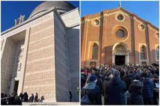 La Basilica San Pietro e Paolo a Roma e la basilica di Santa Maria delle Grazie a Milano