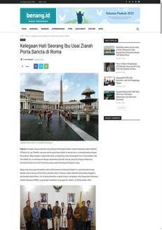 Indonesia: Indonesian delegation on pilgrimage to Rome's basilicas for Jubilee 2025