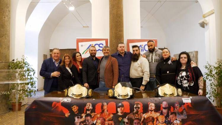 Wrestling, presentato a Roma RWA New Era 2026, domenica al Palatorrino