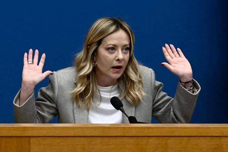 Giorgia Meloni - Afp