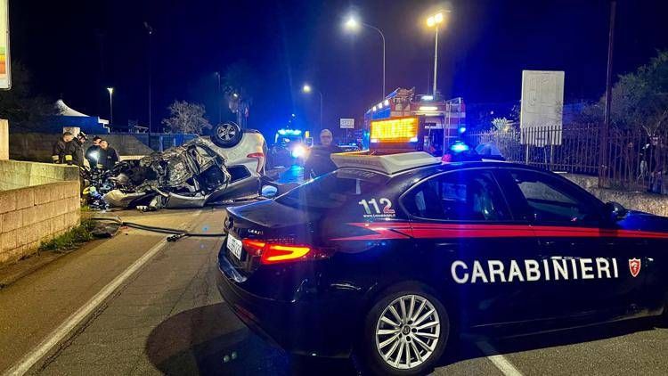 L'incidente - Carabinieri Lecce