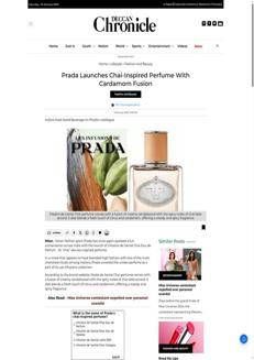 India: Prada lancia un profumo ispirato al chai e rafforza la collaborazione con l'artigianato indiano