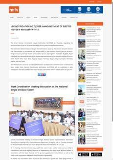 Myanmar: Representatives elected to Amyotha Hluttaw in eight regions and states announced