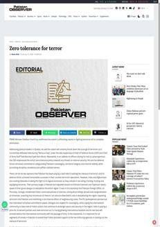 Pakistan: Government and military reaffirm commitment to fight terrorism