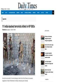 Pakistan: Security operations neutralize 11 militants in Khyber Pakhtunkhwa