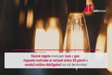 Luce e gas, novità Arera