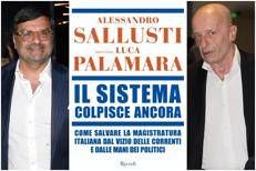 Luca Palamara e Alessandro Sallusti
