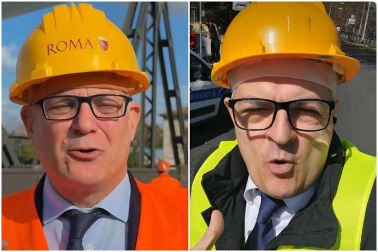 Gualtieri e Baldelli che lo imita