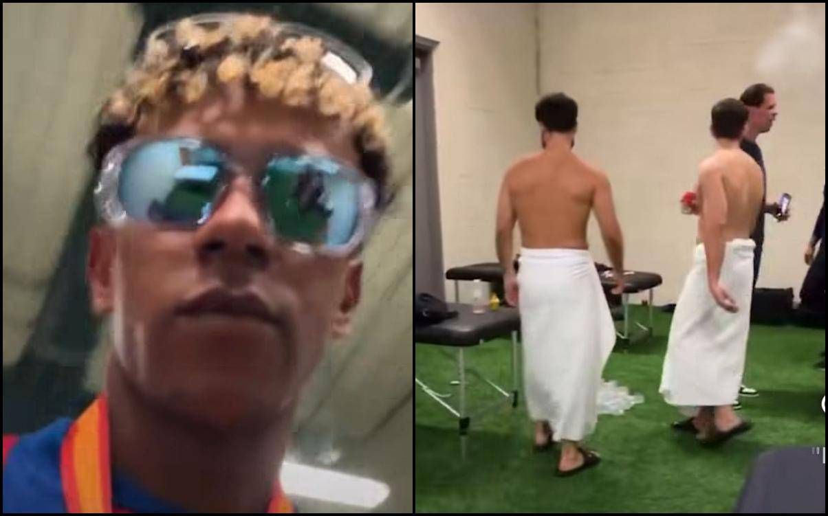 Yamal, imprevisto sui social. Parte la diretta e riprende Szczesny mentre fuma