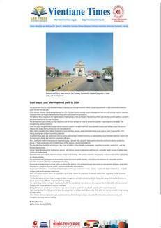 Laos: 2026-2030 National Development Plan for Economic Growth and Sustainability Unveiled