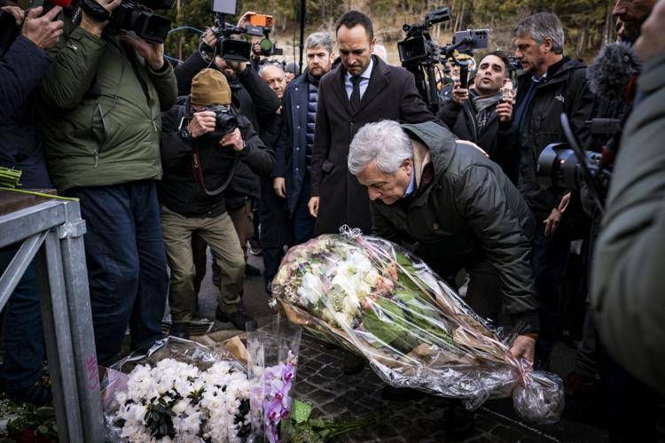 Antonio Tajani a Crans-Montana