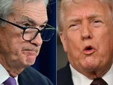 Jerome Powell e Donald Trump - (Afp)