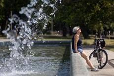 Giornata molto calda - (Afp)