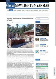 Myanmar: Terrorist attacks during second phase of multiparty elections