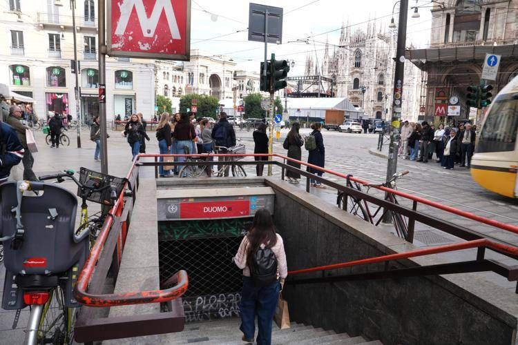 Metro al Duomo - Ipa/Fotogramma