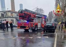 Incendio all'ospedale Sacco a Milano