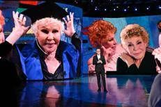 Il tributo a Ornella Vanoni durante la trasmissione tv 'Che tempo che fa' - Ipa