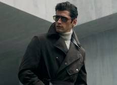 Un look della collezione fw 2026 di Brunello Cucinelli