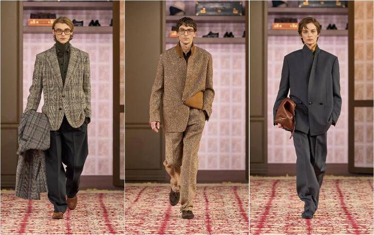 Tre look Zegna fall-winter 2026/27