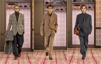 Tre look Zegna fall-winter 2026/27