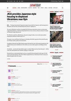 Japan: Japanese-built solar-powered homes for Ukrainian refugees in Hostomel