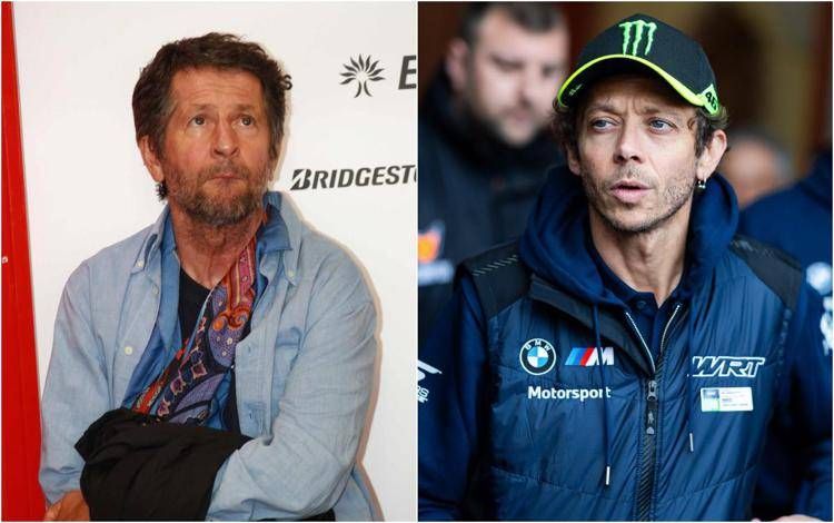 Valentino Rossi e suo padre Graziano - Fotogramma/IPA