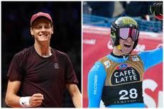 Sinner e Franzoni - Afp