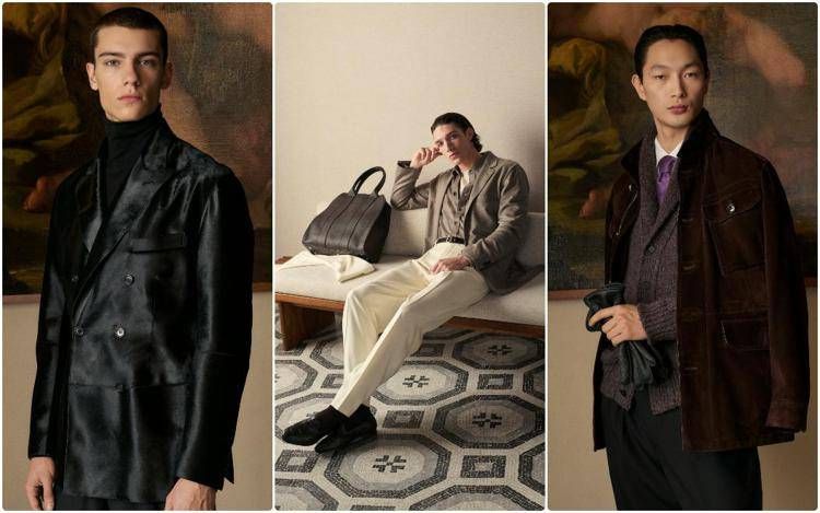 Tre look di Brioni per il prossimo autunno-inverno