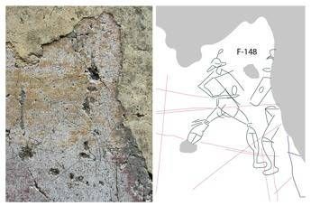 A Pompei alla luce scene di gladiatori e storie d'amore