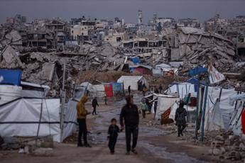 Macerie a Gaza - (Afp)