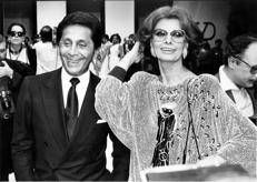 Valentino Garavani e Sophia Loren - Fotogramma /Ipa
