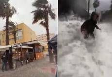 Le immagini dal video postato su Fb