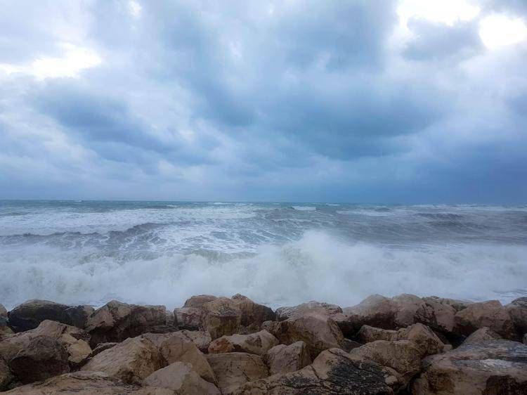 Una mareggiata - (IPa)